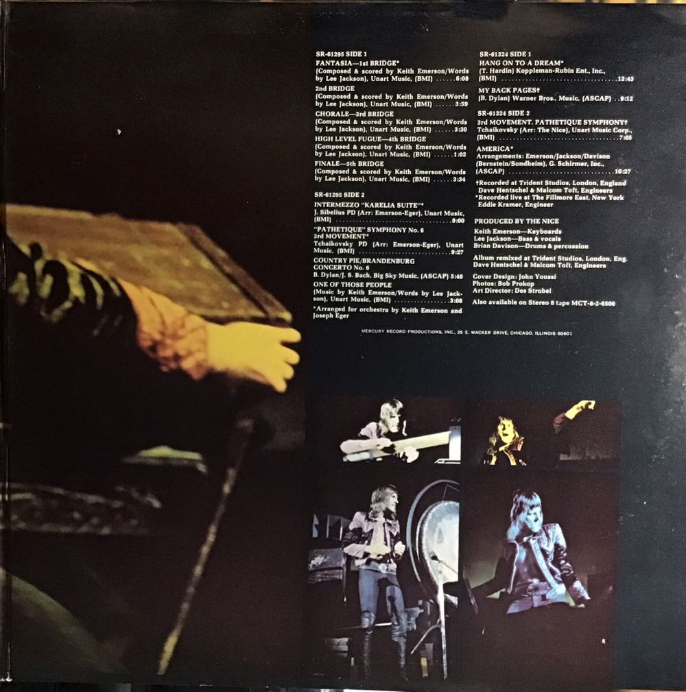 Keith Emerson with the Nice - Nice, The (12”) music collectible [Barcode 042283045729] - Main Image 2