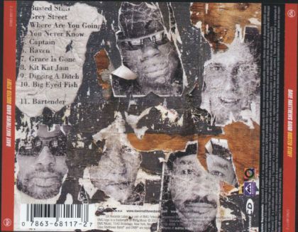 Busted Stuff - Dave Matthews Band (CD - 54:36) music collectible [Barcode 078636811727] - Main Image 2