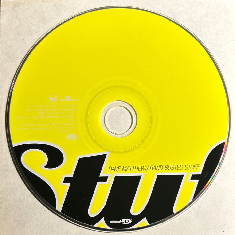 Busted Stuff - Dave Matthews Band (CD - 54:36) music collectible [Barcode 078636811727] - Main Image 3