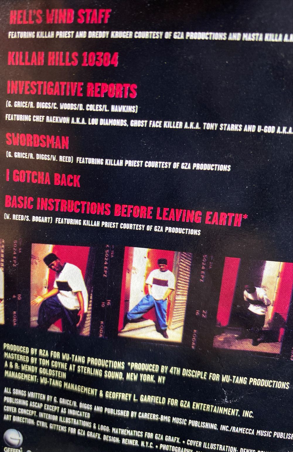 Liquid Swords - Genius* / GZA (CD - 51) music collectible [Barcode 720642481325] - Main Image 3