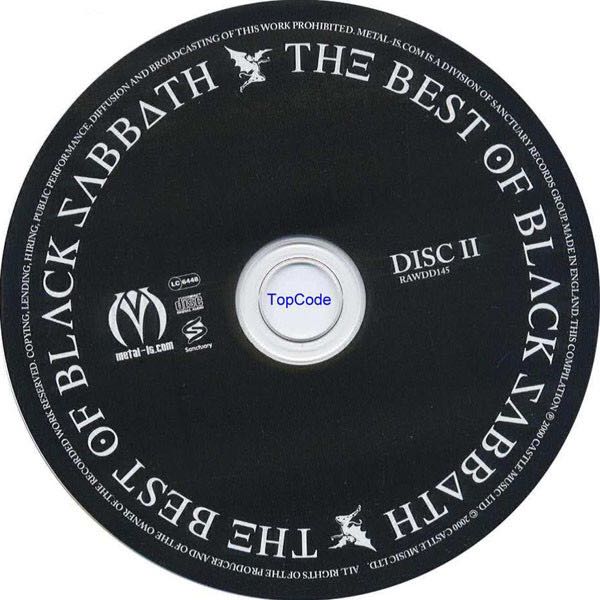 The Best Of Black Sabbath - Black Sabbath (CD - 163) music collectible [Barcode 5026389414523] - Main Image 4