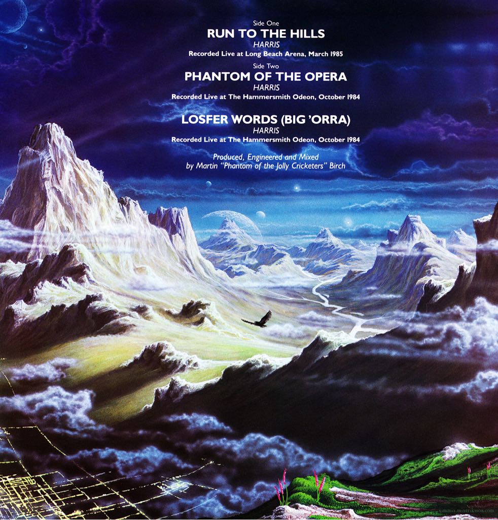 Run To The Hills - Iron Maiden (7”) music collectible - Main Image 2