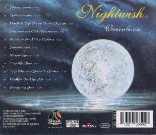 Oceanborn - Nightwish (CD) music collectible [Barcode 743217035921] - Main Image 2