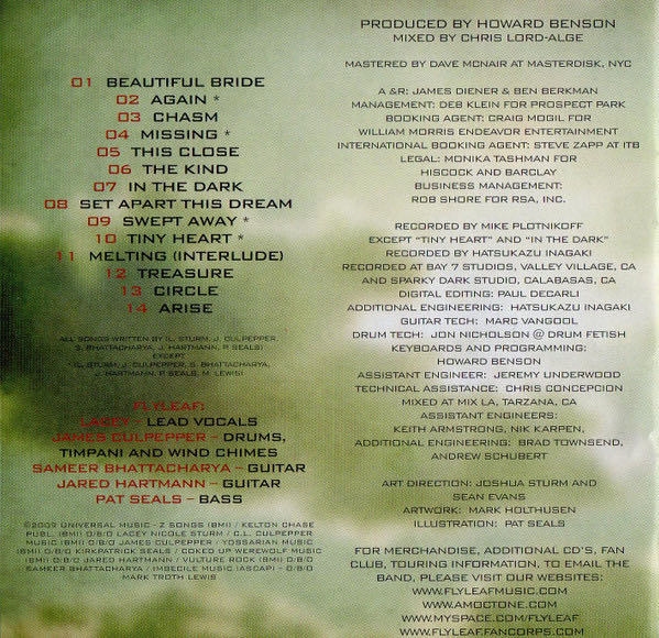 Memento Mori - Flyleaf (CD - 45) music collectible [Barcode 602527198798] - Main Image 4