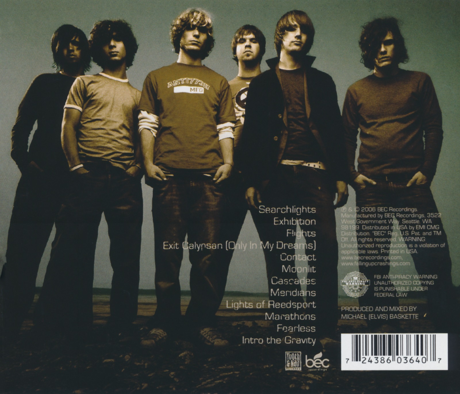 Dawn Escapes - Falling Up (CD) music collectible [Barcode 724386036407] - Main Image 2