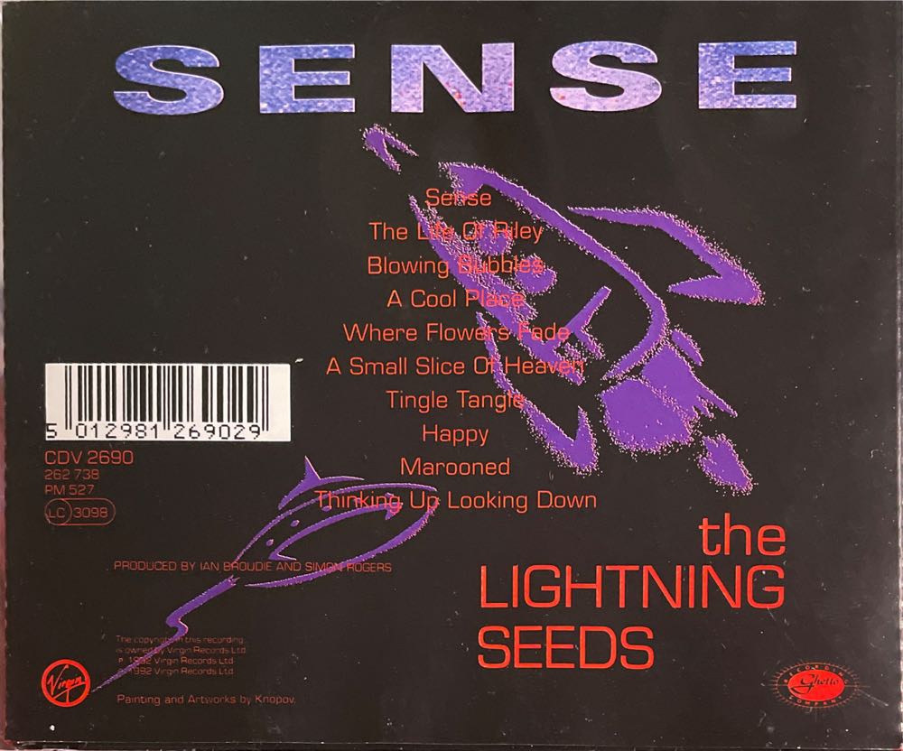 Sense - Lightning Seeds (CD) music collectible [Barcode 5012981269029] - Main Image 2