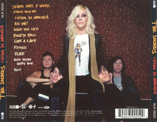 Living In America - Sounds, The (CD - 4050) music collectible [Barcode 794043902529] - Main Image 2