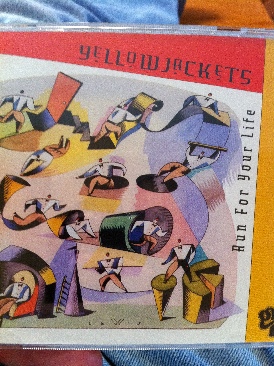 Run For Your Life - Yellowjackets (CD) music collectible [Barcode 0208314744237] - Main Image 1