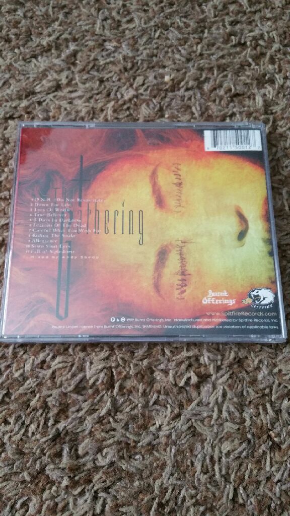 The Gathering - Testament (CD) music collectible [Barcode 1678278500127] - Main Image 2