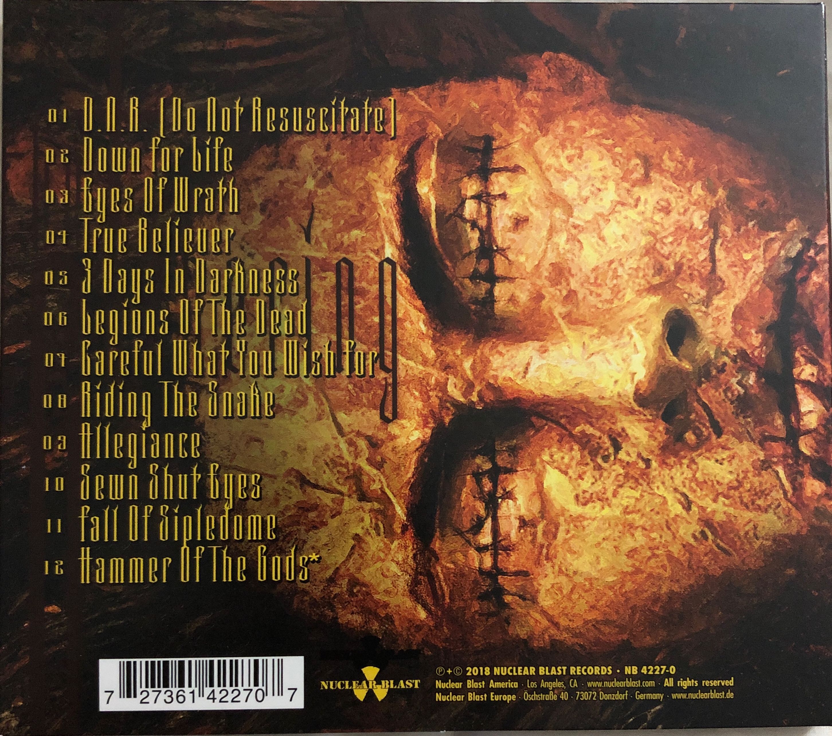 The Gathering - Testament (CD - 45) music collectible [Barcode 727361422707] - Main Image 2