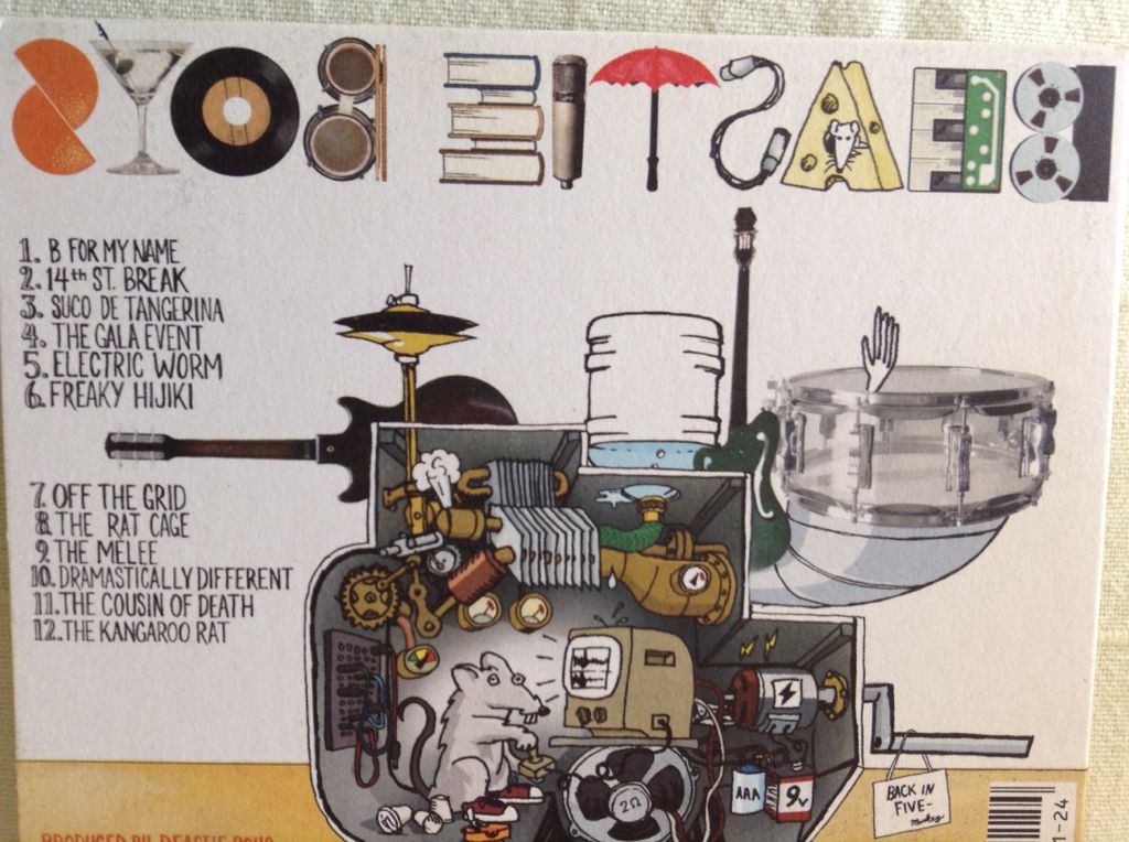 The Mix-Up - Beastie Boys (CD - 42) music collectible [Barcode 5099950011124] - Main Image 2