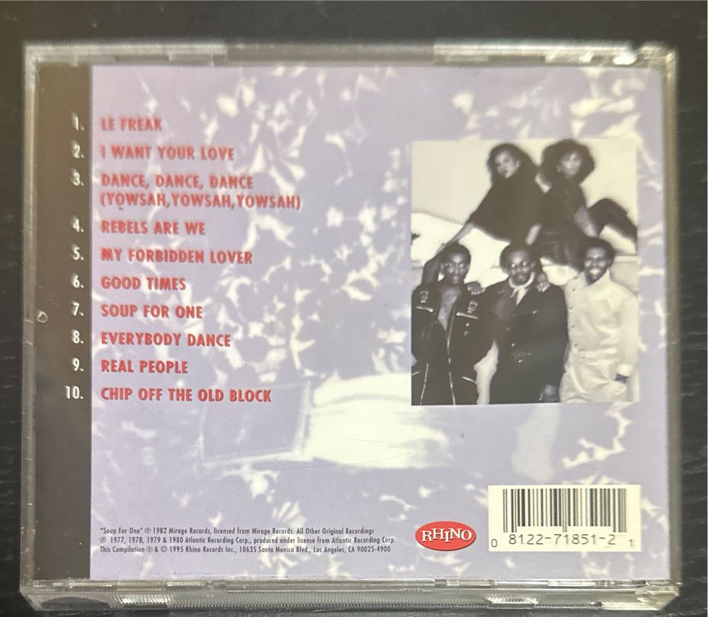 Everybody Dance - Chic (CD) music collectible [Barcode 081227185121] - Main Image 2