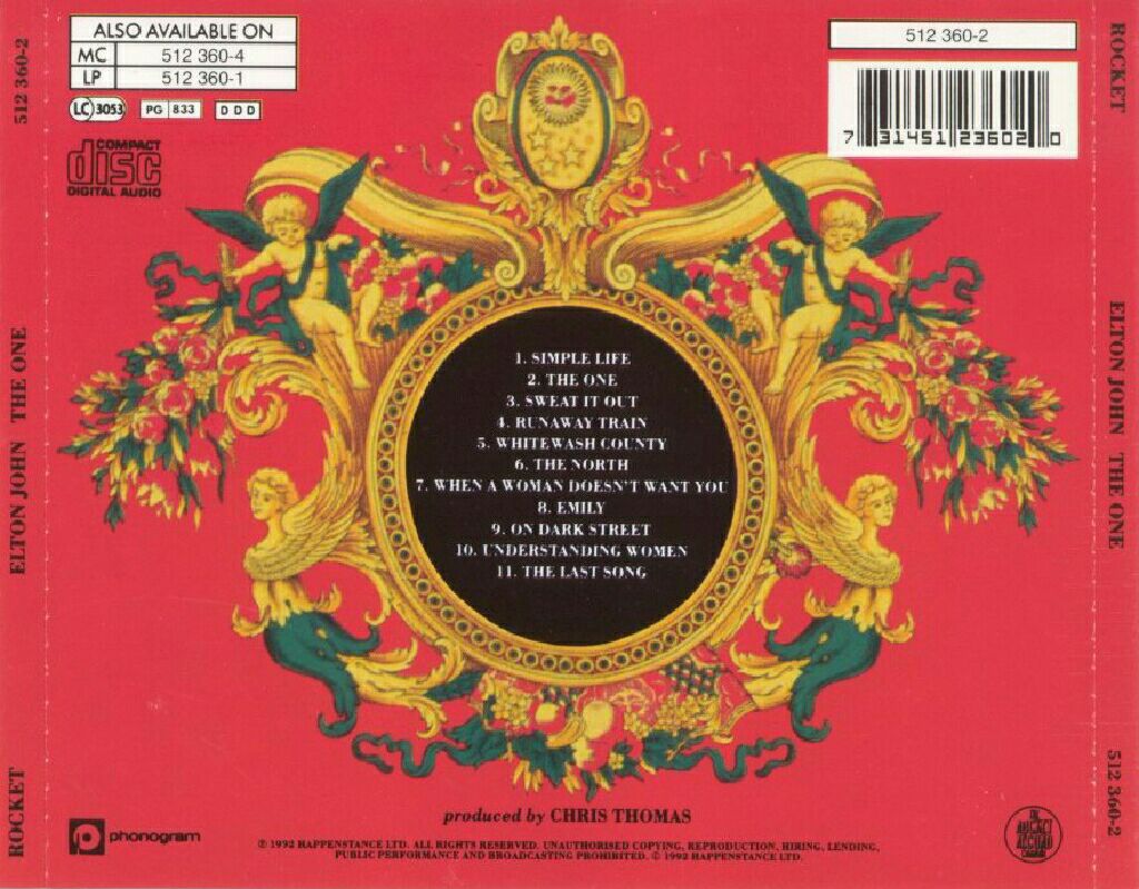 One, The - John, Elton (CD) music collectible - Main Image 2
