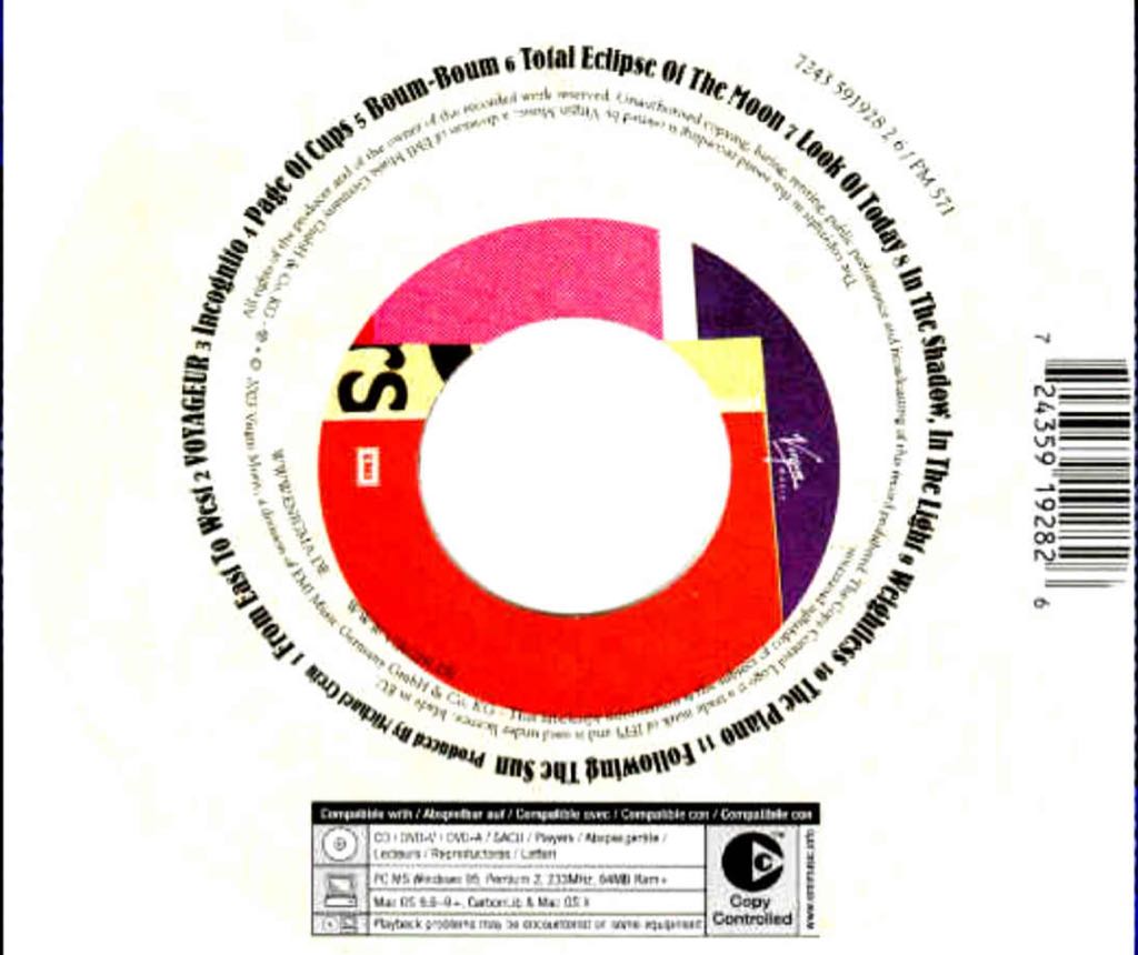 Voyageur - Enigma (CD) music collectible [Barcode 724359192925] - Main Image 2