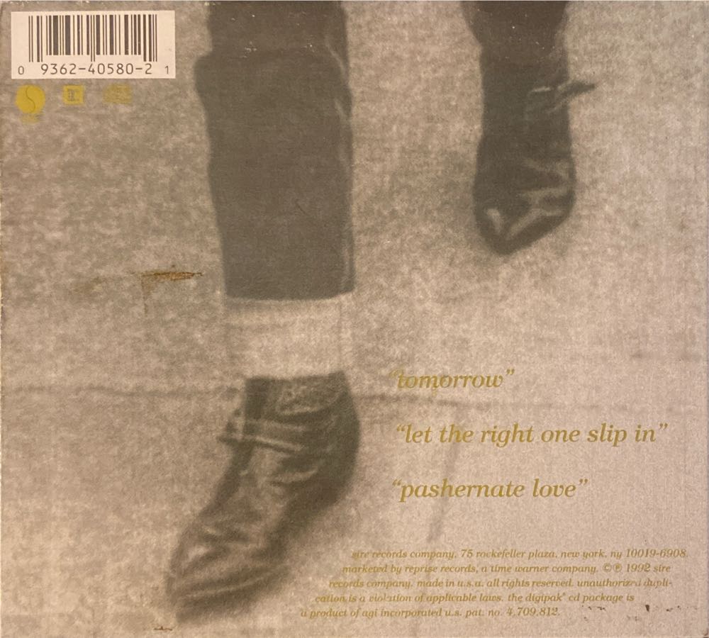 Tomorrow - Morrissey (CD) music collectible [Barcode 093624058021] - Main Image 2