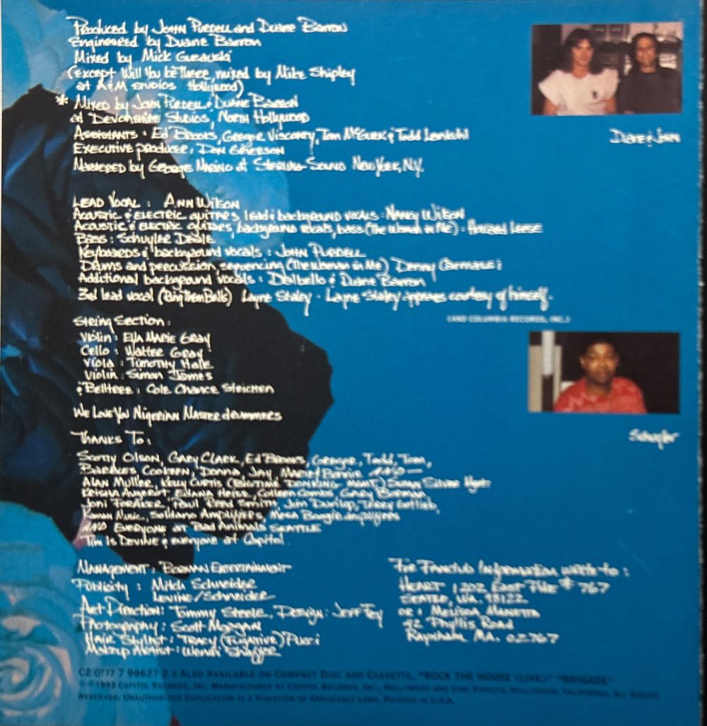 Desire Walks On - Heart (CD - 52) music collectible [Barcode 077779962723] - Main Image 3