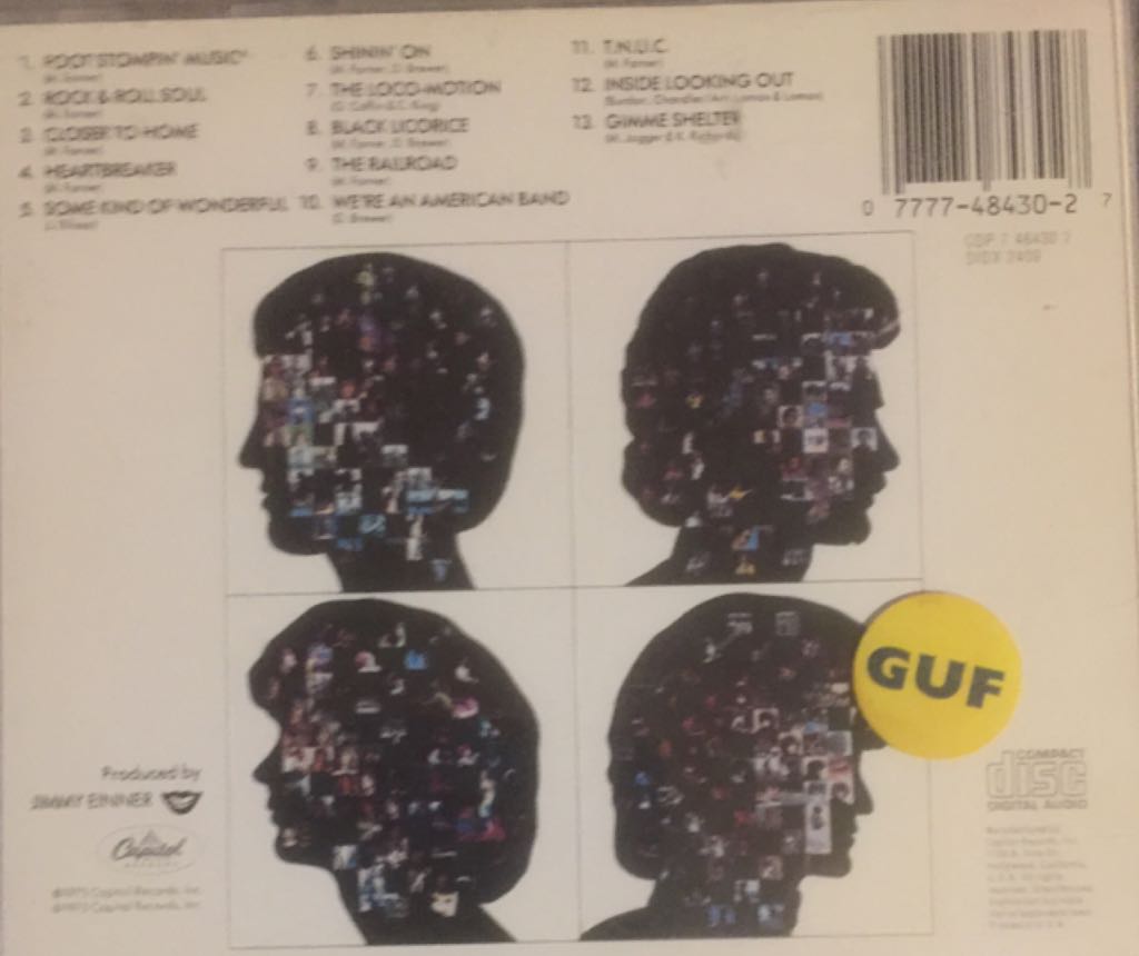 Caught in the Act - Grand Funk Railroad (12”) music collectible [Barcode 724358059229] - Main Image 2