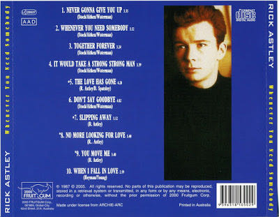Whenever You Need Somebody - Rick Astley (12”) music collectible - Main Image 2