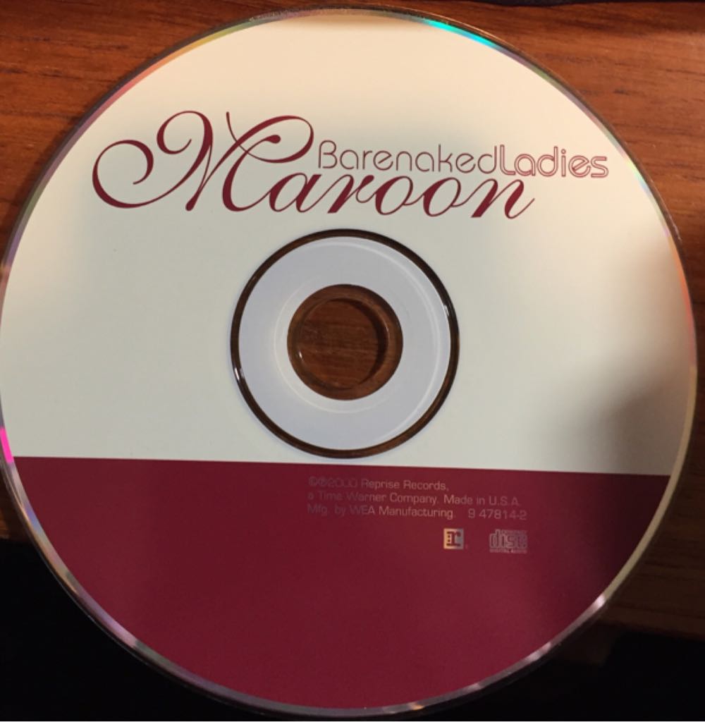 Maroon - Barenaked Ladies (CD - 52) music collectible [Barcode 093624789123] - Main Image 2