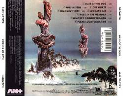 Hair Of The Dog - Nazareth (CD - 41) music collectible [Barcode 075021322523] - Main Image 2