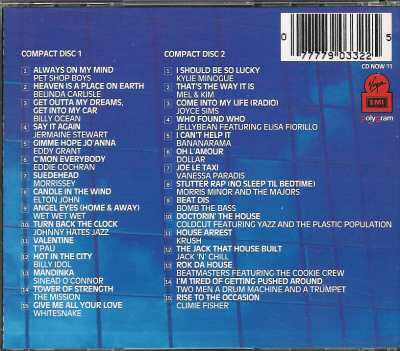 Now Thats What I Call Music 11 - Various Artists (CD) music collectible [Barcode 077779033225] - Main Image 2