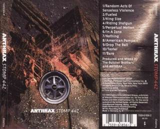 Stomp 442 - Anthrax (CD - 50) music collectible [Barcode 075596185622] - Main Image 2
