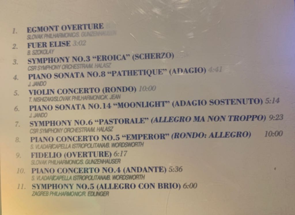 The Best of Beethoven - Beethoven (CD) music collectible - Main Image 2