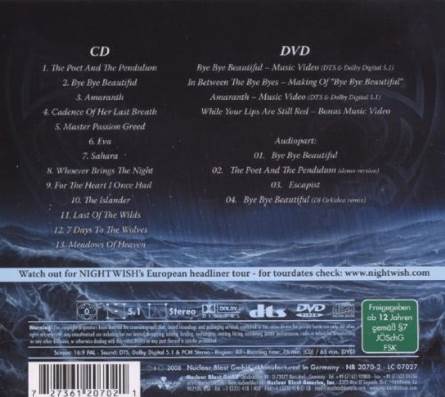 Dark passion play - Nightwish (CD/DVD) music collectible [Barcode 727361207021] - Main Image 2