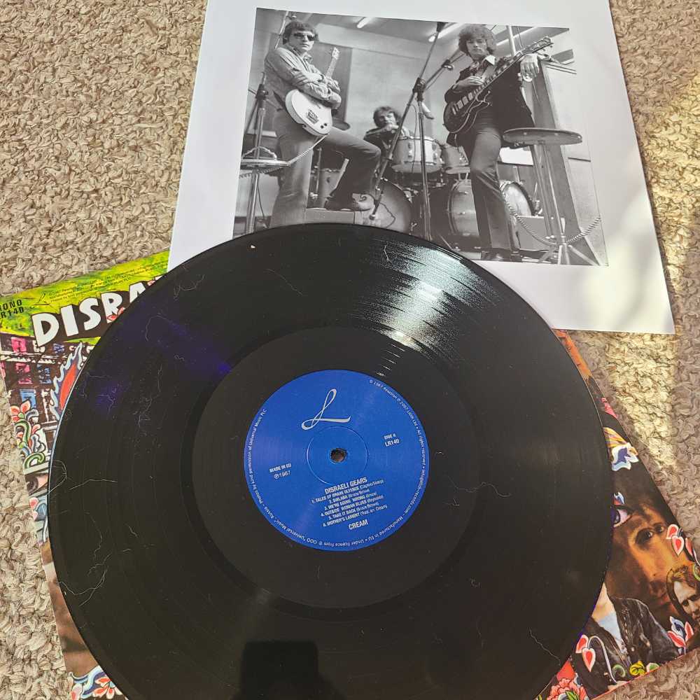 Disraeli Gears - Cream (12” - 33) music collectible [Barcode 600753548431] - Main Image 4