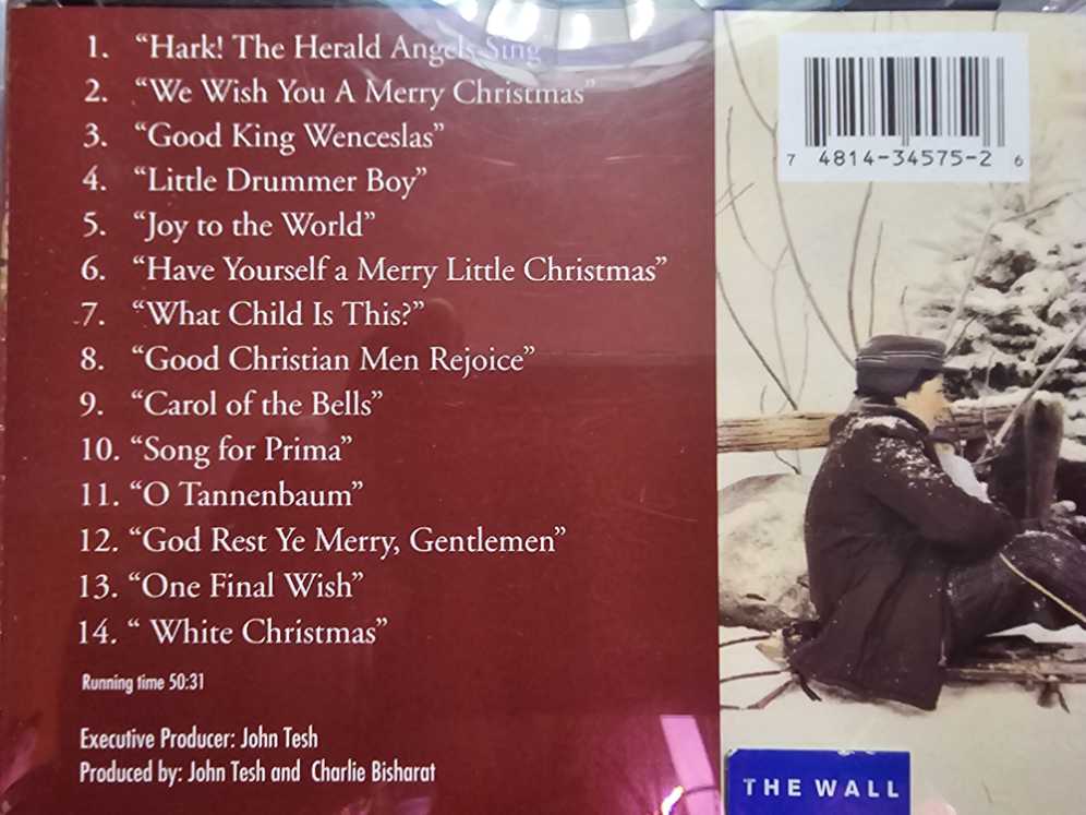 A Family Christmas - John Tesh (CD - 51) music collectible [Barcode 748143457526] - Main Image 2
