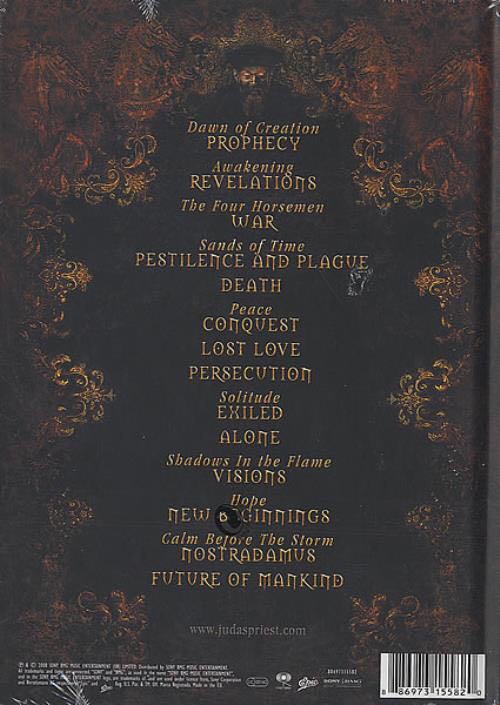 Nostradamus - Judas Priest (CD) music collectible [Barcode 886973155820] - Main Image 3