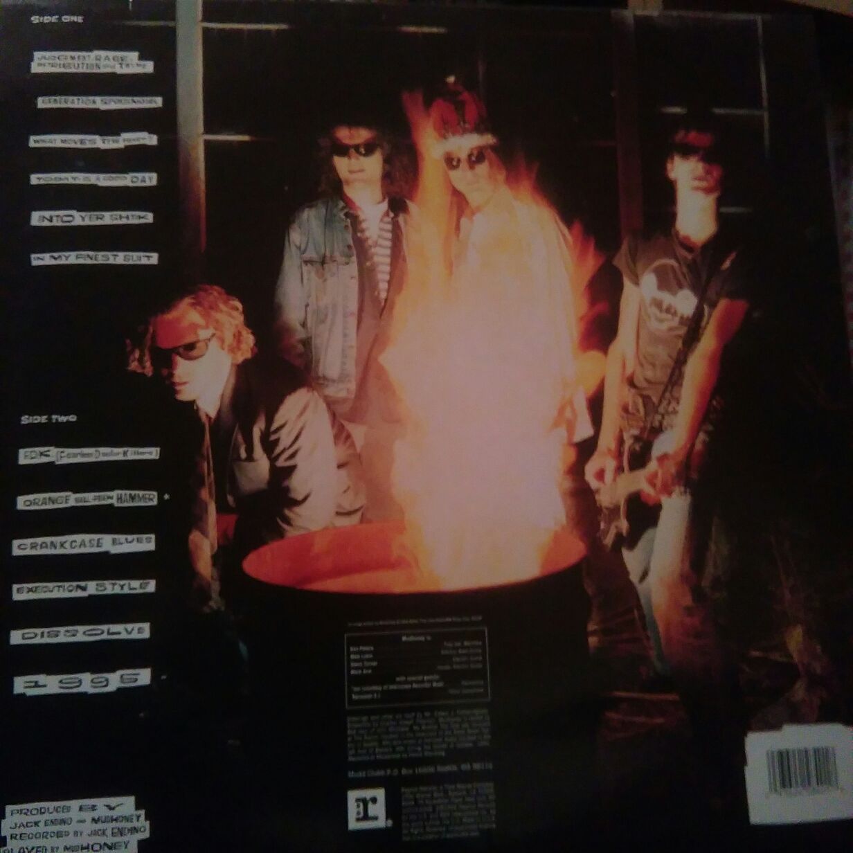 My Brother The Cow  - Mudhoney (12”) music collectible [Barcode 093624584018] - Main Image 2