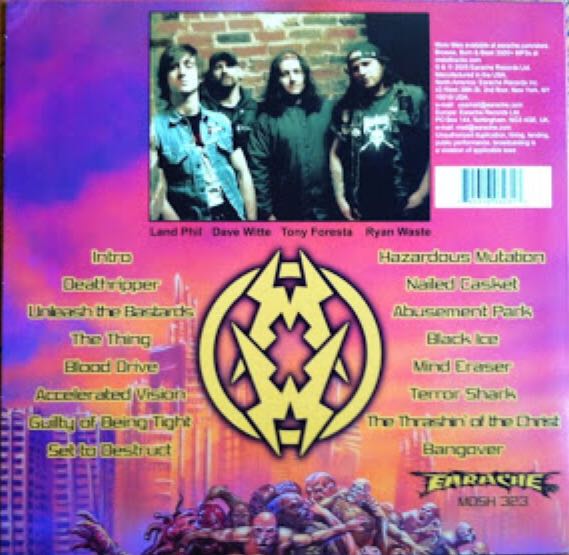 Hazardous Mutation - Municipal Waste (CD - 26) music collectible [Barcode 5055006532319] - Main Image 2