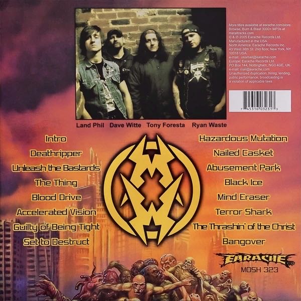 Hazardous Mutation - Municipal Waste (CD/DVD) music collectible [Barcode 745316323121] - Main Image 2