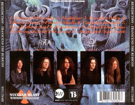 Transcend the Rubicon - Benediction (CD) music collectible [Barcode 727361646523] - Main Image 2