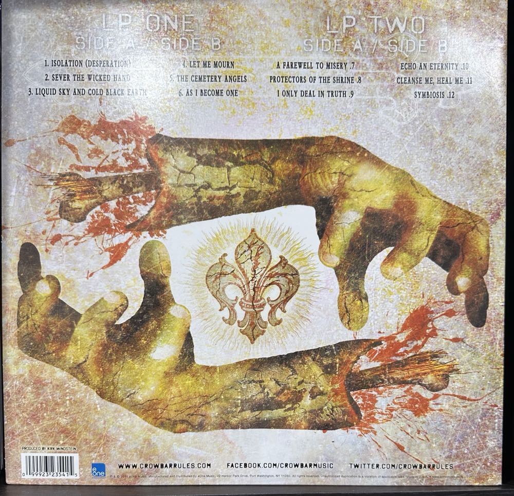 Sever the Wicked HandPA - Crowbar music collectible [Barcode 099923235415] - Main Image 2