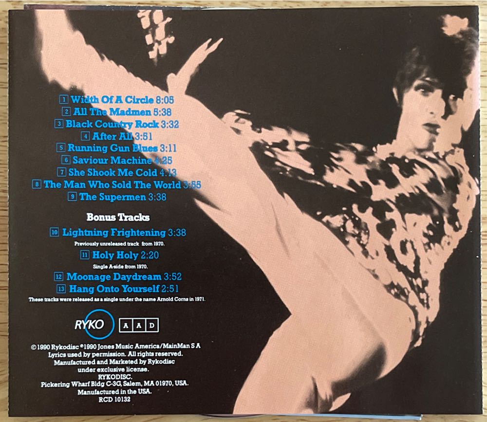 The Man Who Sold the World - Bowie, David (CD) music collectible - Main Image 2