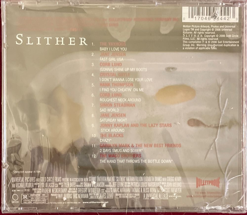 Slither - Soundtrack (CD) music collectible [Barcode 017046984423] - Main Image 3