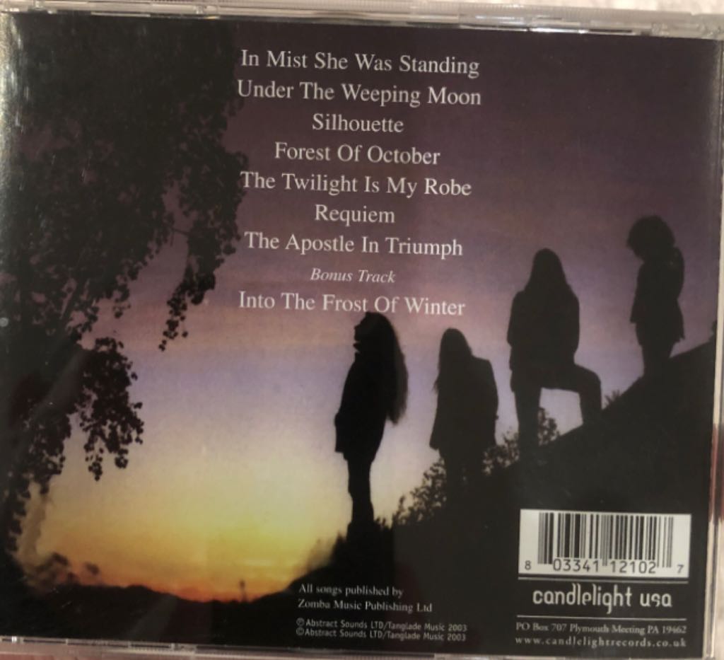 Orchid (Bonus Track) - Opeth (CD) music collectible [Barcode 803341121027] - Main Image 2