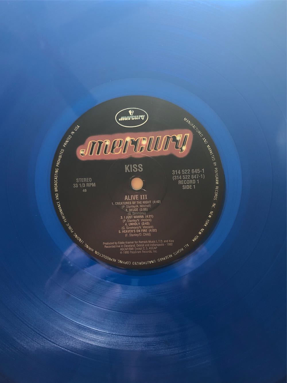 Alive III - Kiss (12” - 6653) music collectible [Barcode 731452264718] - Main Image 3