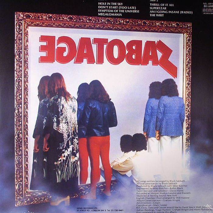 Sabotage - Black Sabbath (12”) music collectible - Main Image 2