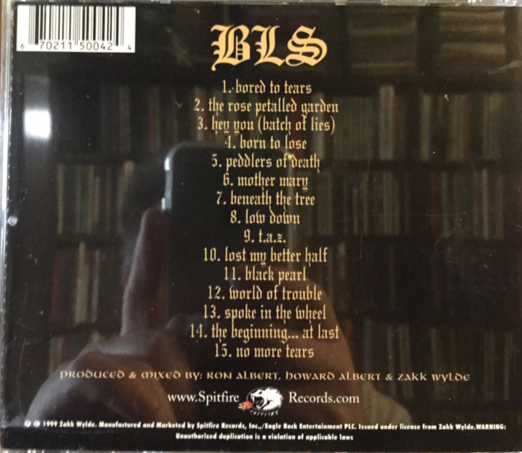 Sonic Brew - Black Label Society (CD - 67) music collectible [Barcode 670211500424] - Main Image 2