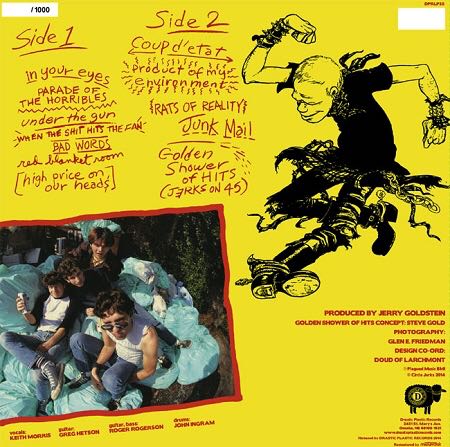 Golden Shower Of Hits - Circle Jerks (CD) music collectible [Barcode 855971005239] - Main Image 2