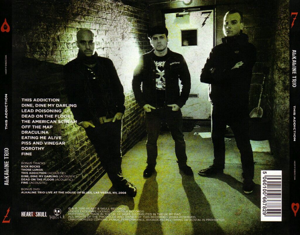 This Addiction - Alkaline Trio (12”) music collectible [Barcode 045778707515] - Main Image 2