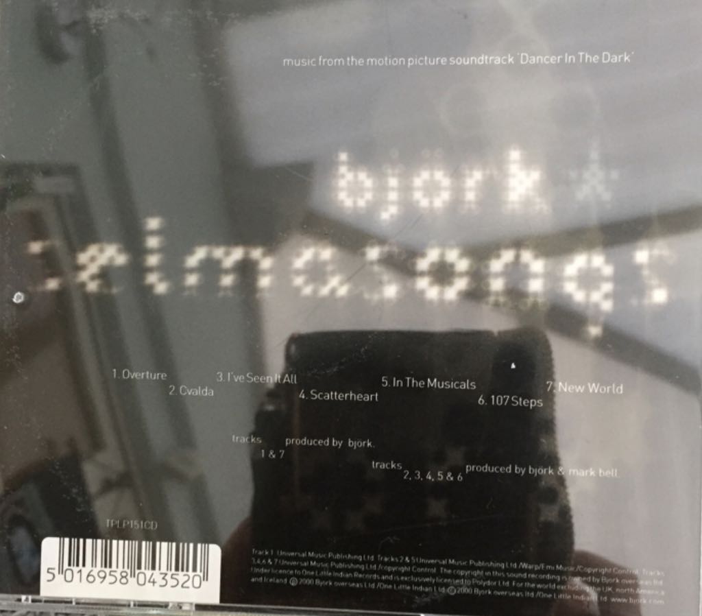 Selma Songs - Bjork (CD) music collectible [Barcode 5016958043520] - Main Image 2