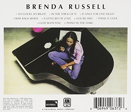 Brenda Russell (2000) - Russell, Brenda (CD - 38) music collectible [Barcode 606949063726] - Main Image 2