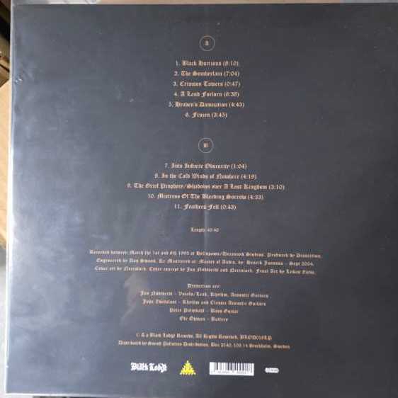 The Somberlain - Dissection (12”) music collectible [Barcode 654436007234] - Main Image 2