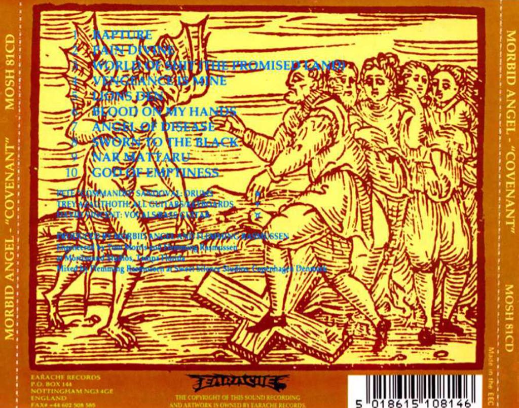 Covenant - Morbid Angel (CD) music collectible [Barcode 5018615108146] - Main Image 2