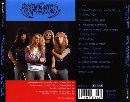 Schizophrenia - Sepultura (CD) music collectible - Main Image 2