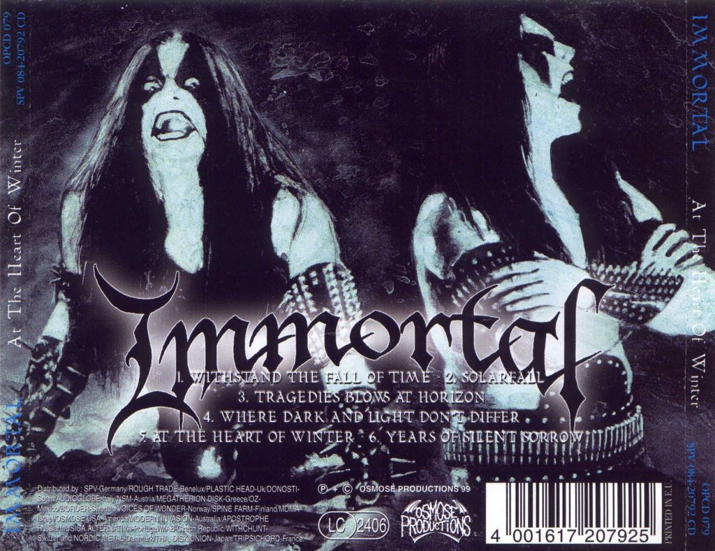 At The Heart Of Winter - Immortal (12”) music collectible [Barcode 3663663002551] - Main Image 2